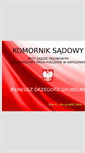 Mobile Screenshot of komornik-praga.waw.pl